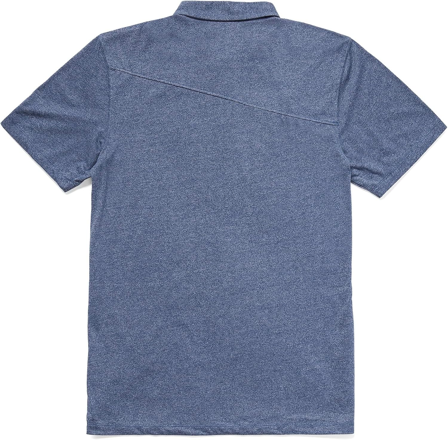 Volcom Men's Wowzer Modern Fit Short Sleeve Polo Shirt Blueberry