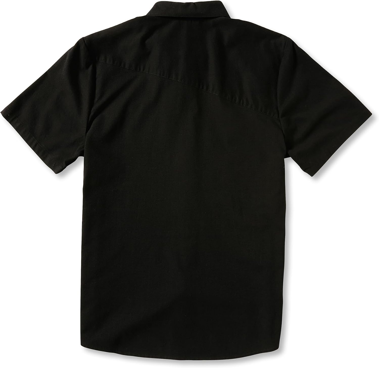 Volcom Men's Everett Oxford Short Sleeve Button Down Woven Shirt New Black