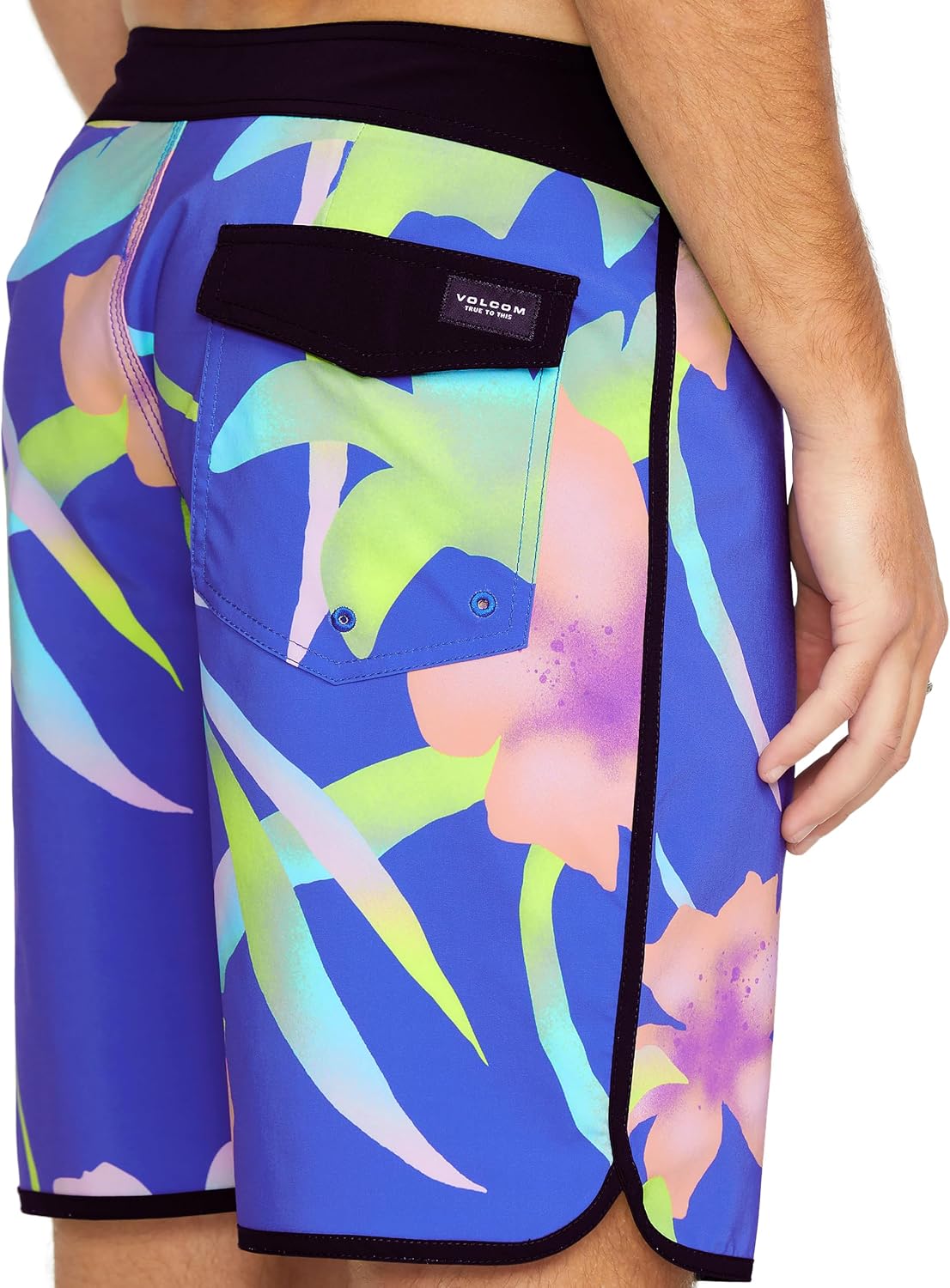 Volcom Men's 19" Mod-Tech Board Shorts- Performance UPF 50+ Sun Protection Quick-Dry Swim Bottoms Azure