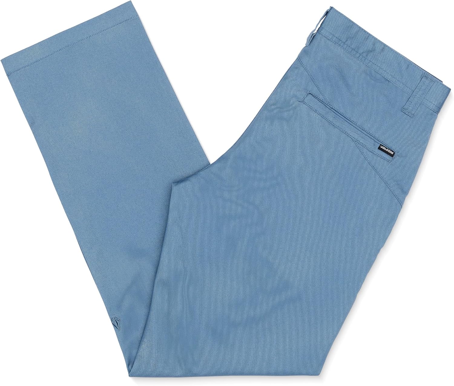 Volcom Mens Frickin Modern Stretch Chino Pant – Everyday Wear Slim Fit Stretch Twill Pants Blueberry