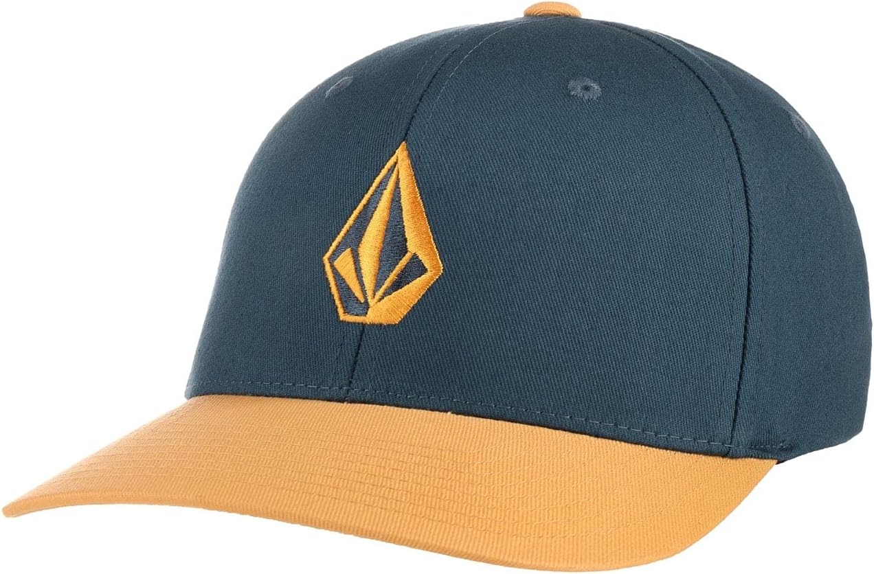 Volcom Men's Full Stone Heather Xfit Hat Camel