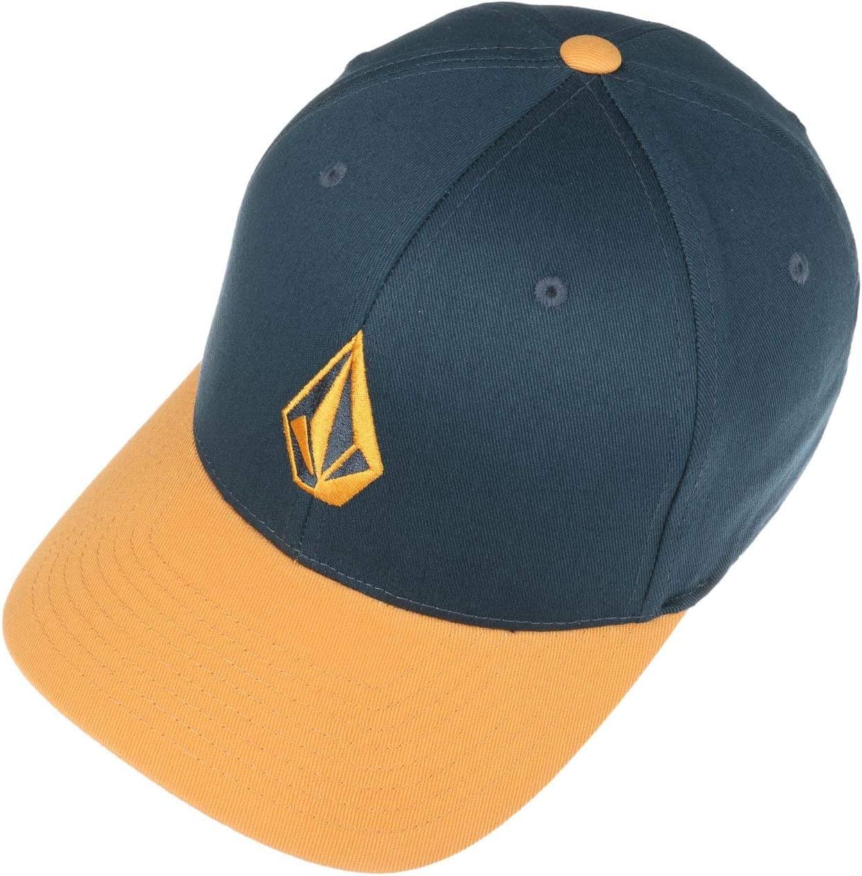 Volcom Men's Full Stone Heather Xfit Hat Camel