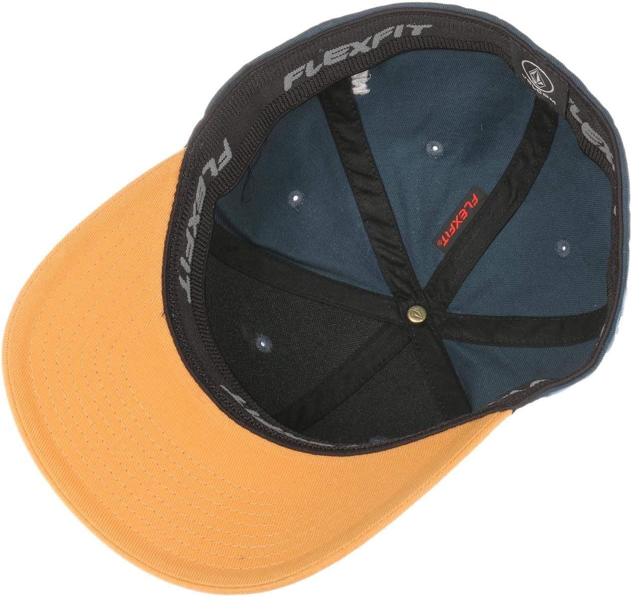Volcom Men's Full Stone Heather Xfit Hat Camel