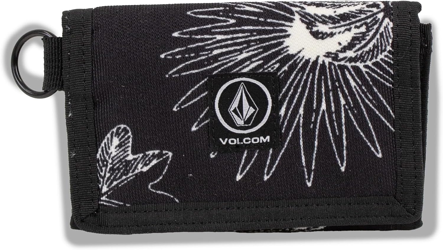 Volcom Men's Box Stone Wallet, BlackWhite, One Size