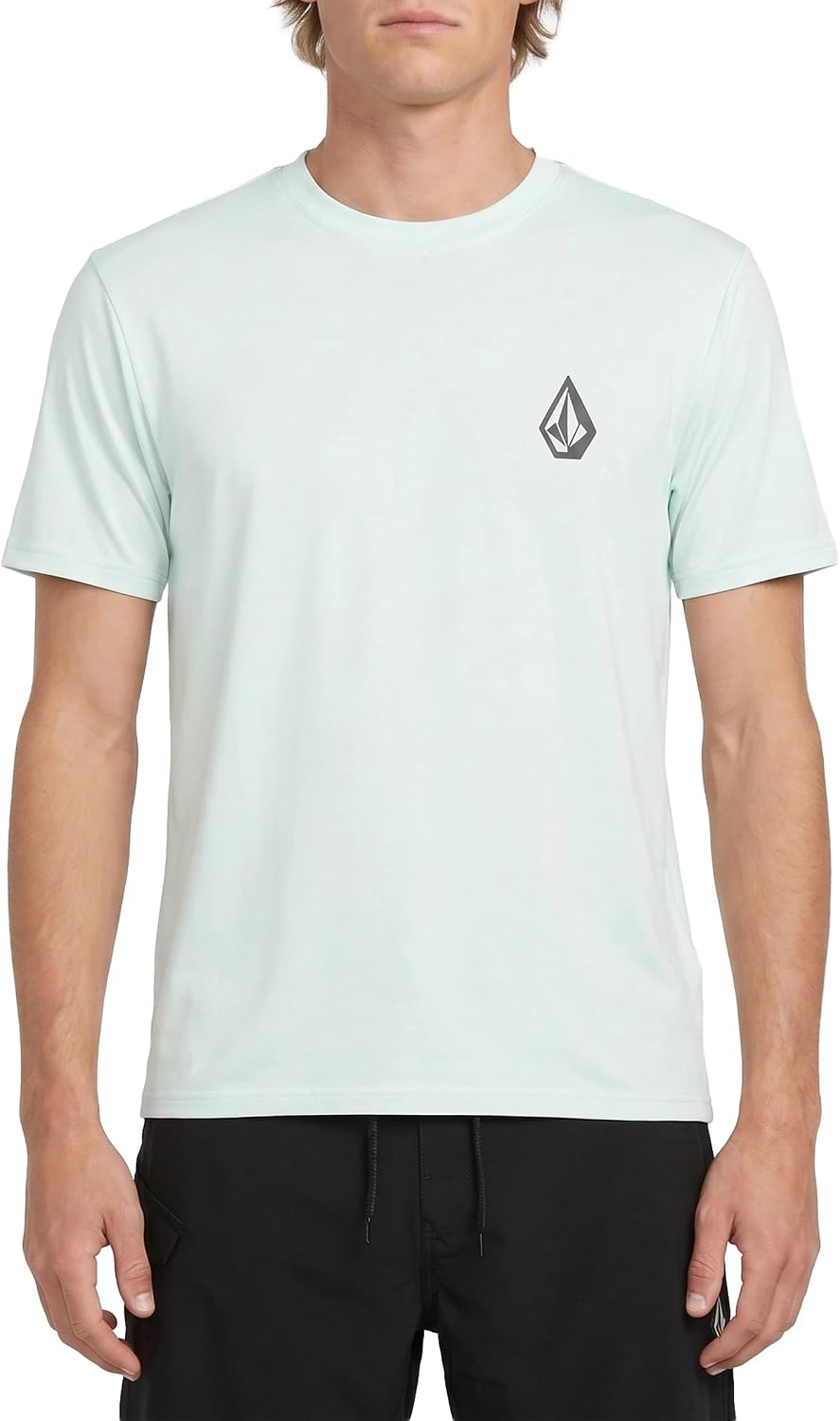 Volcom Deadly Stones Short Sleeve Rashguard Cloud Blue