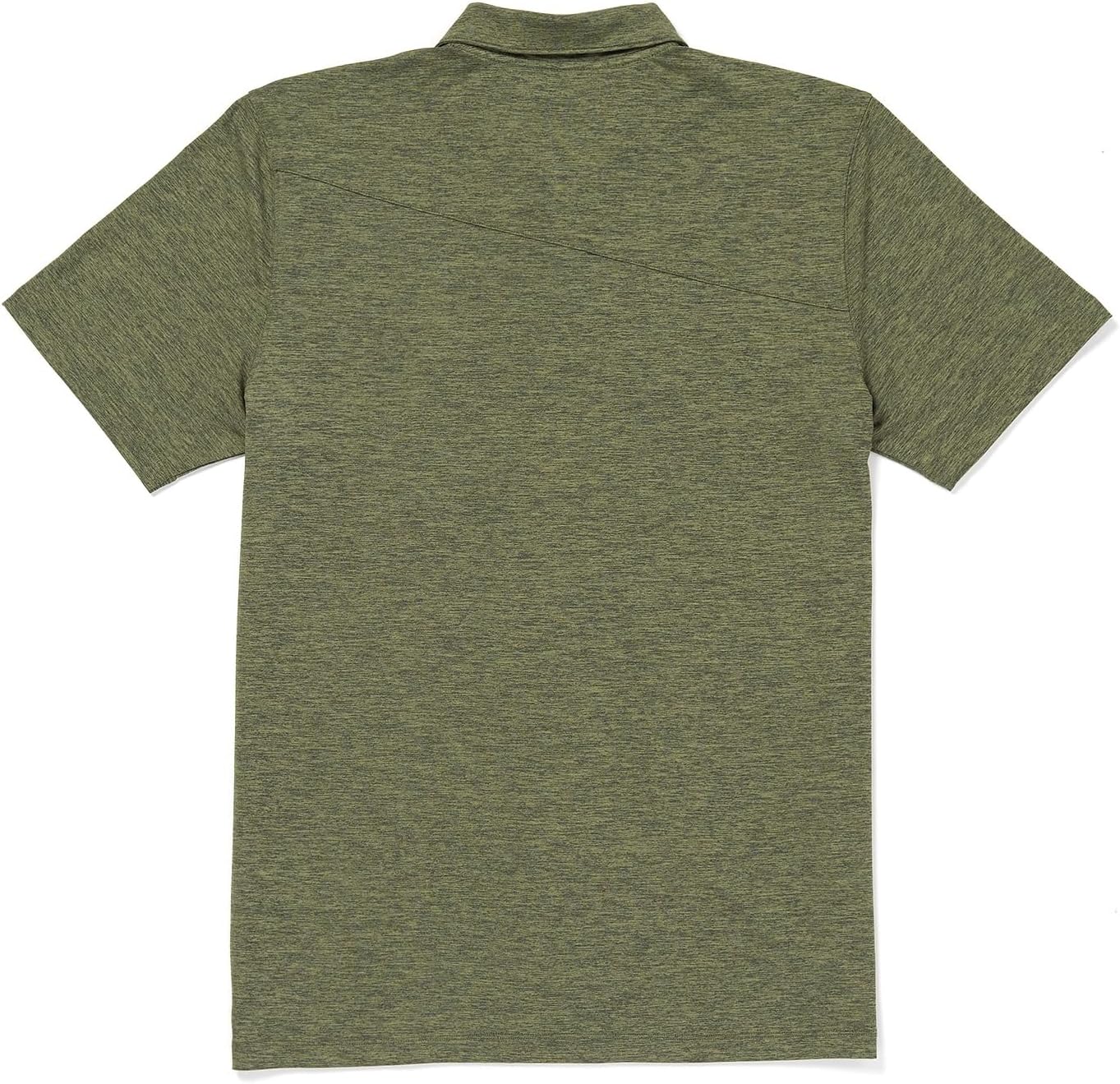 Volcom Men's Wowzer Hazard Performance Golf Polo Vintage Green
