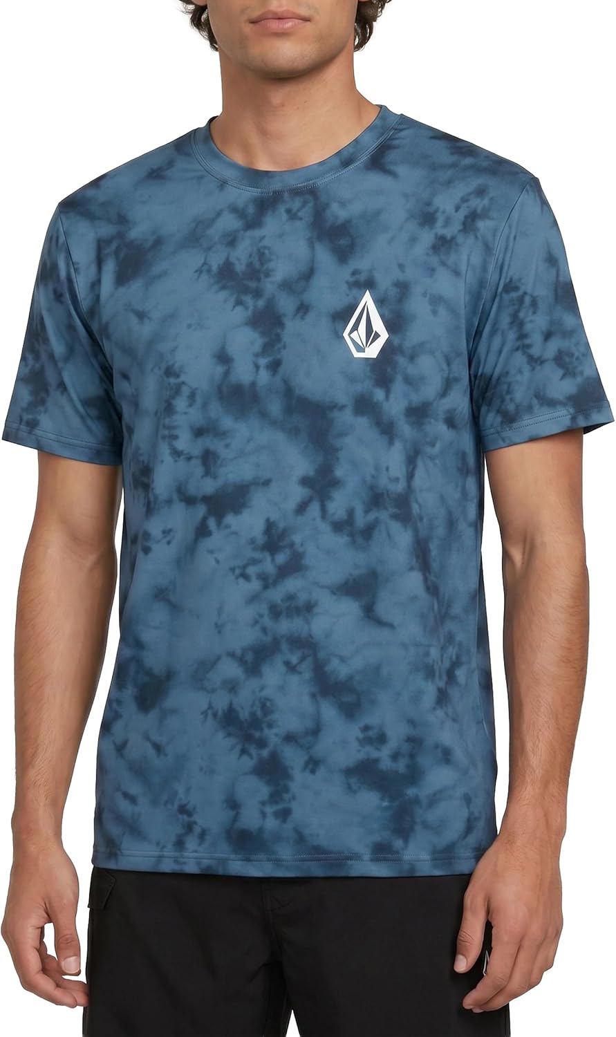 Volcom Deadly Stones Short Sleeve Rashguard Blue