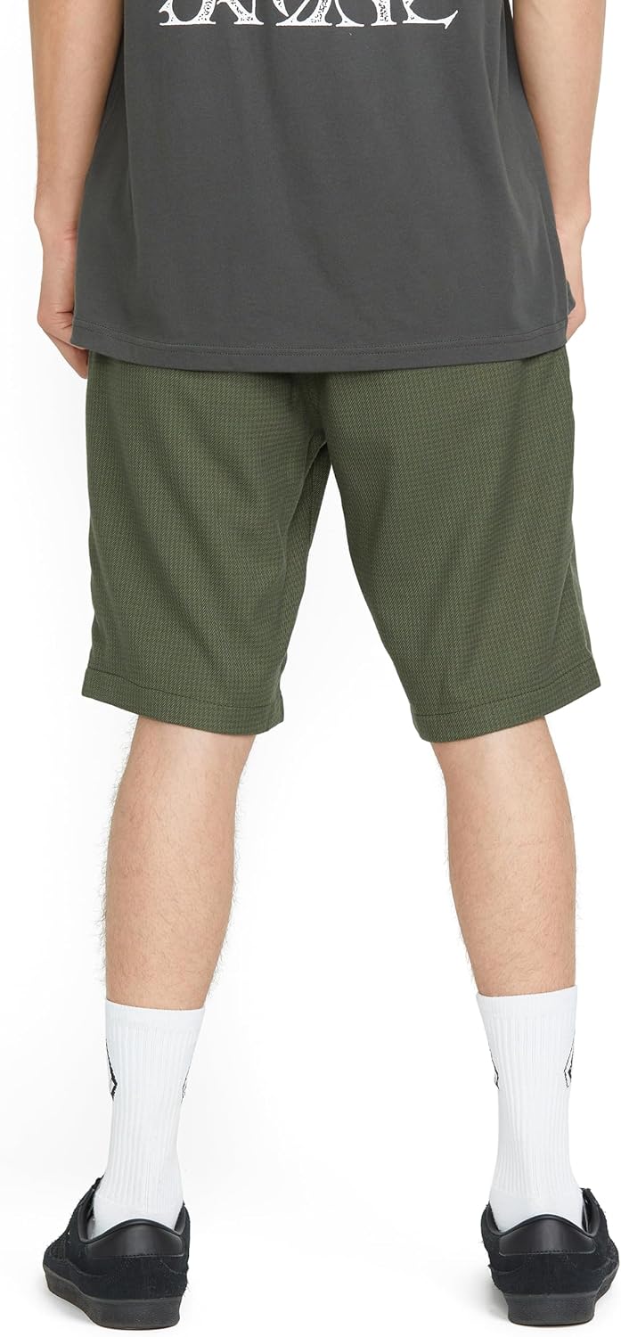 Volcom Men's Modern Fit 21" Chino Short Squadron Green
