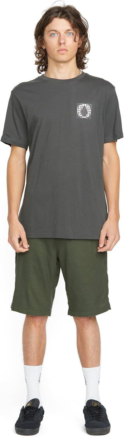 Volcom Men's Modern Fit 21" Chino Short Squadron Green