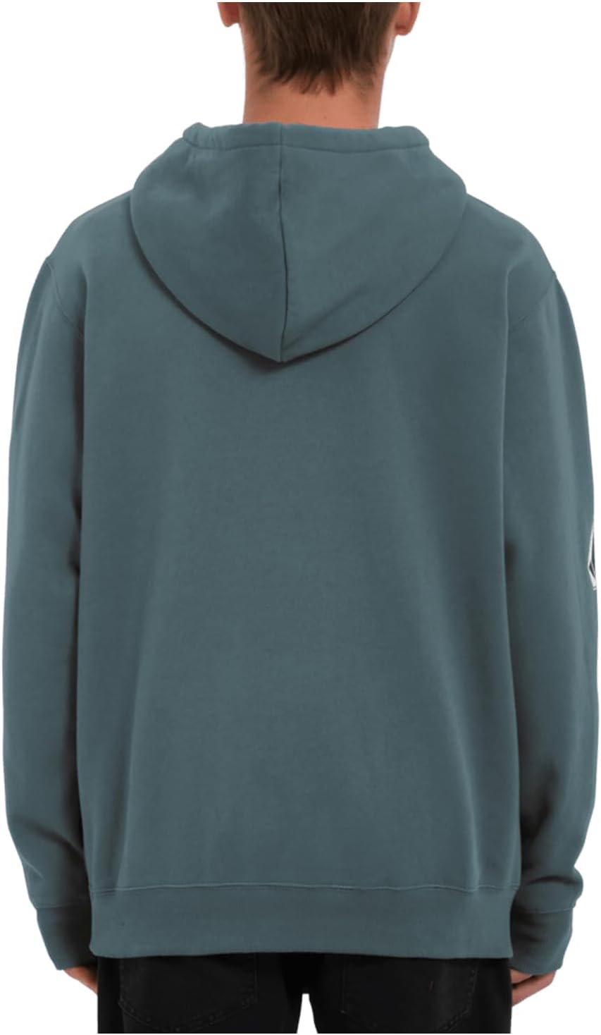 Volcom Men's Iconic Stone Pullover Hoodie Fleece Sweatshirt Dark Slate