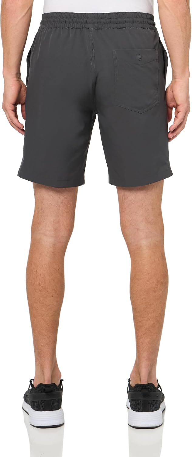 Volcom Men's Steppen Ew 17" Elastic Waist Short Asphalt