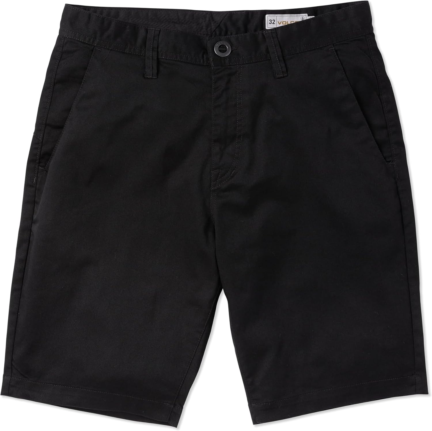 Volcom Men's Modern Fit 21" Chino Short Black