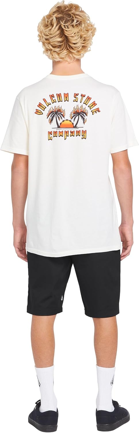Volcom Men's Modern Fit 21" Chino Short Black