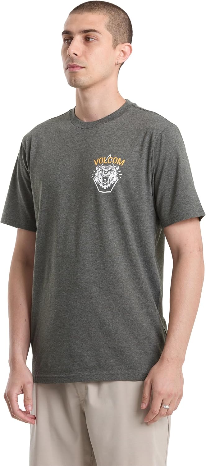 Volcom Men's California Dreaming Short Sleeve Tee Green
