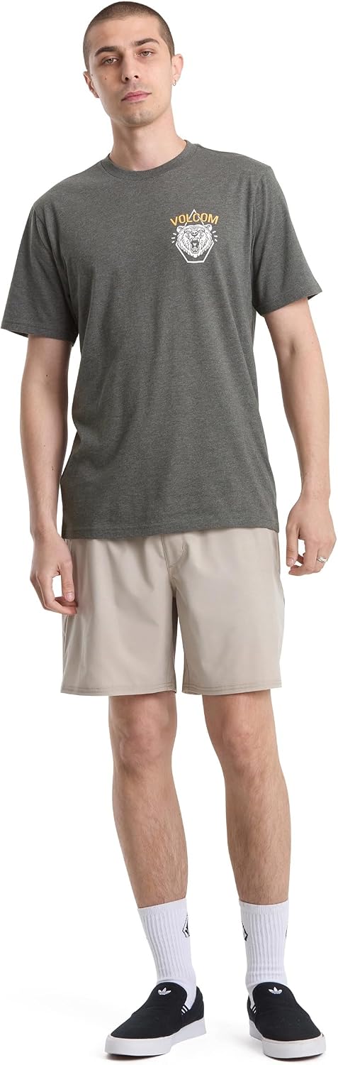 Volcom Men's California Dreaming Short Sleeve Tee Green