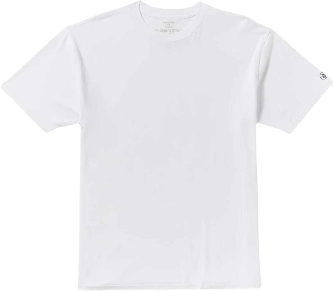 Volcom Men's Solid Short Sleeve Tee White