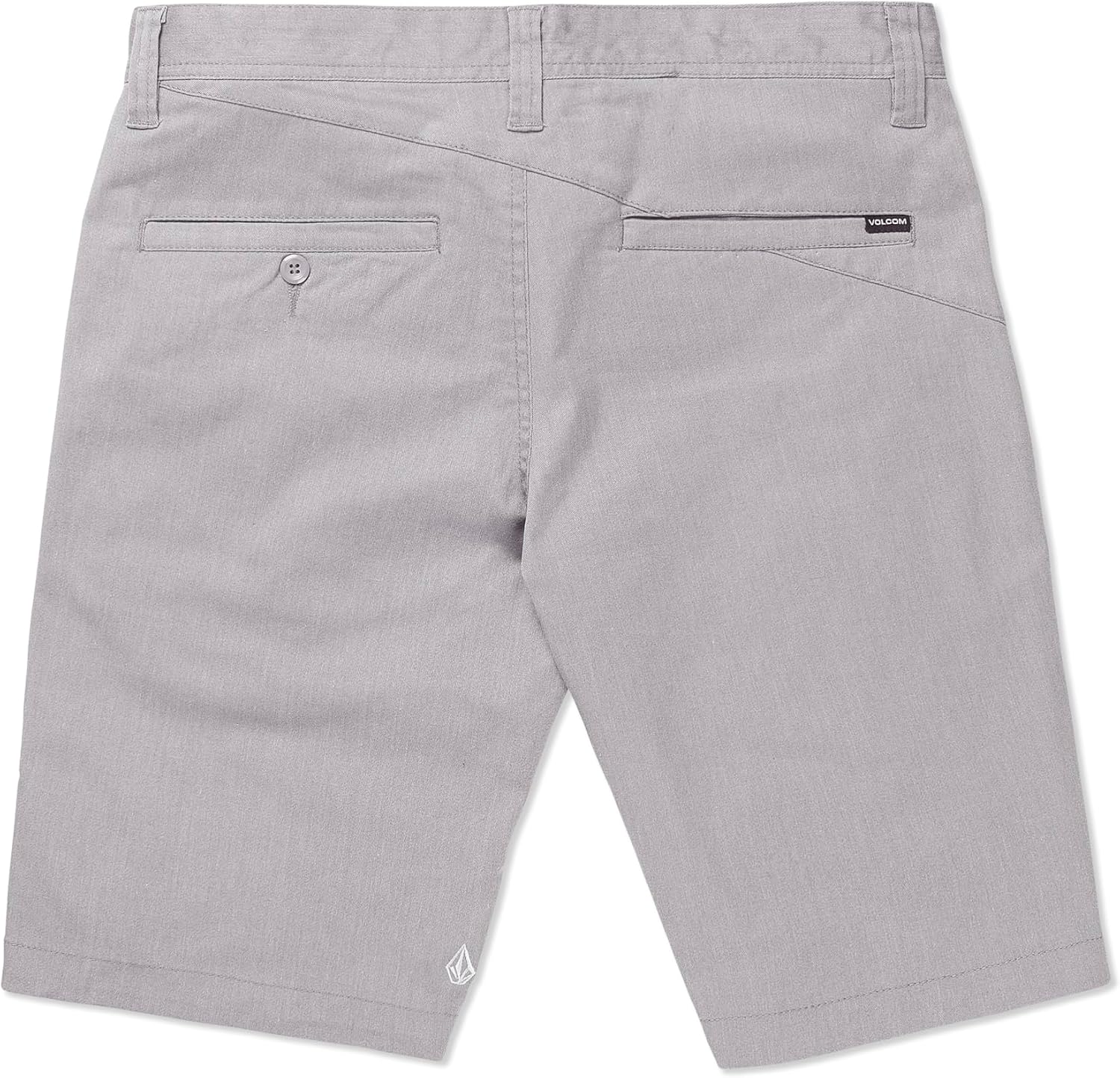 Volcom Men's Modern Fit 21" Chino Short Storm Grey