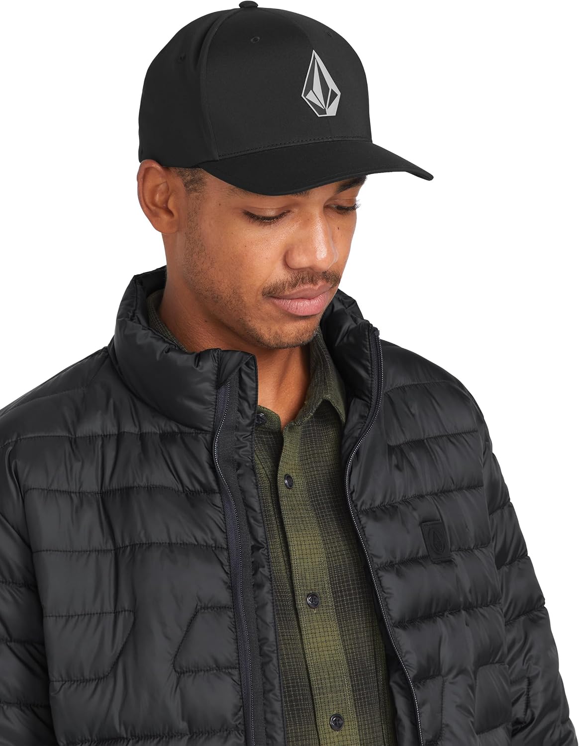 Volcom Men's Stone Tech Delta Hat Black