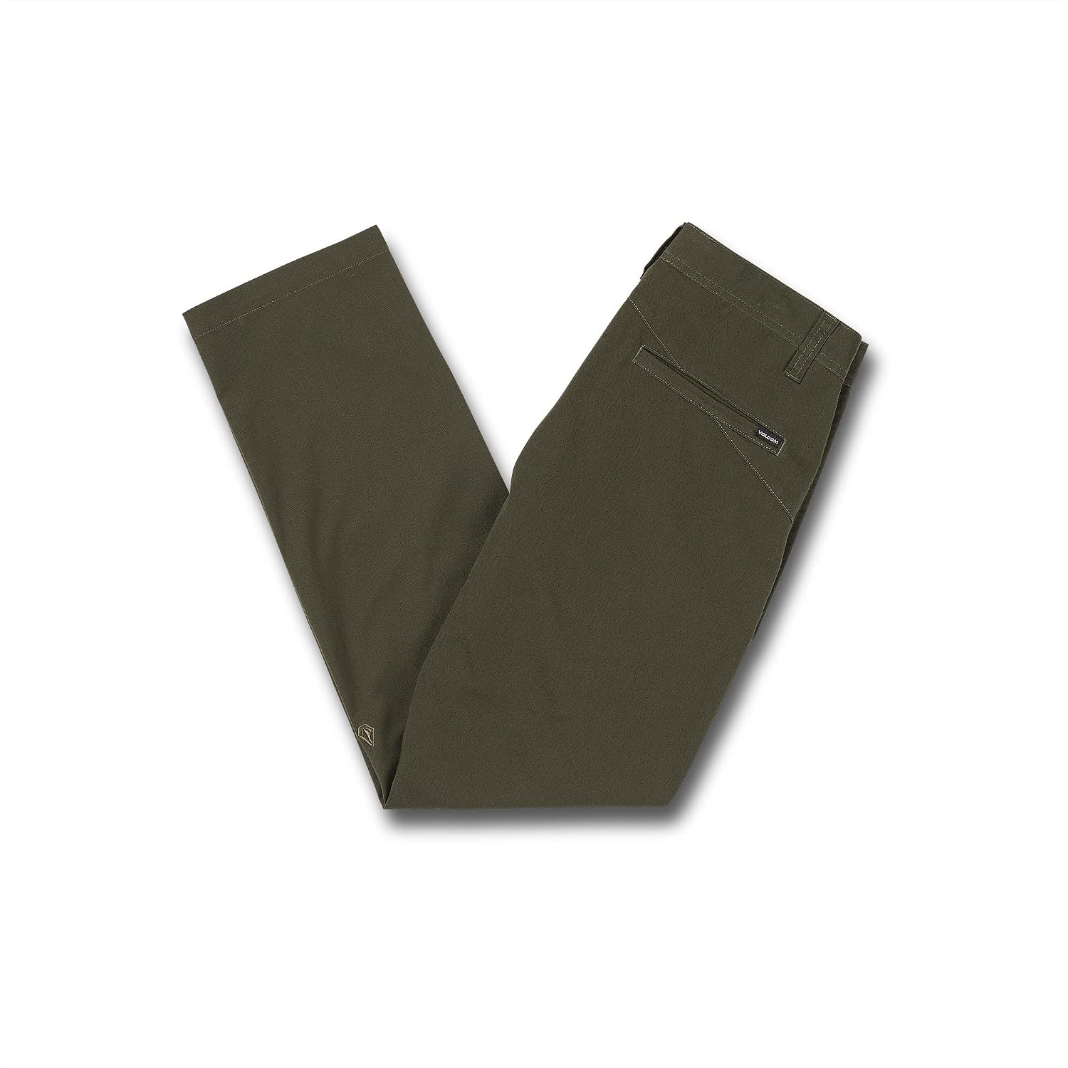 Volcom Mens Frickin Modern Stretch Chino Pant – Everyday Wear Slim Fit Stretch Twill Pants Duffle Bag