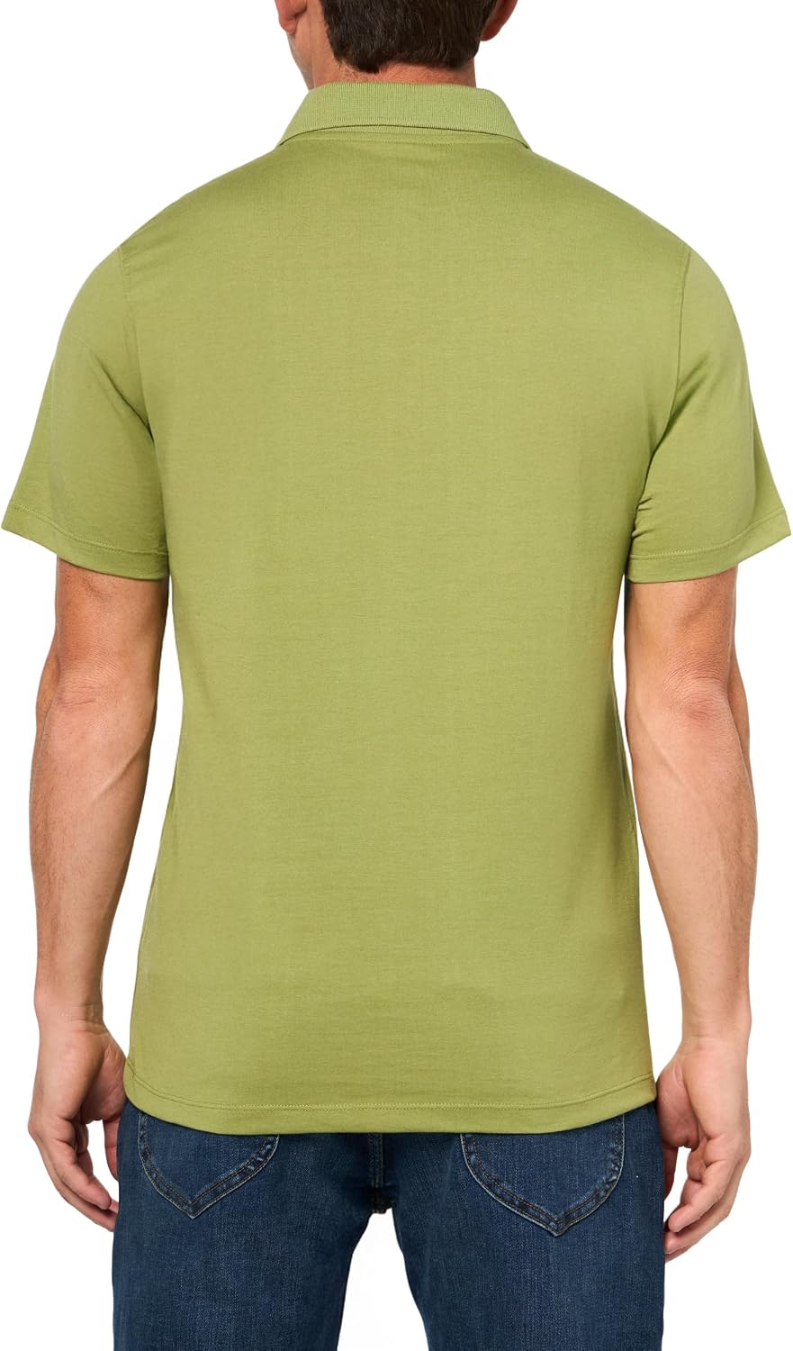Volcom Short Sleeve Polo Shirt – Classic Fit, Soft Cotton Blend, Modern Casual Style Vintage Green