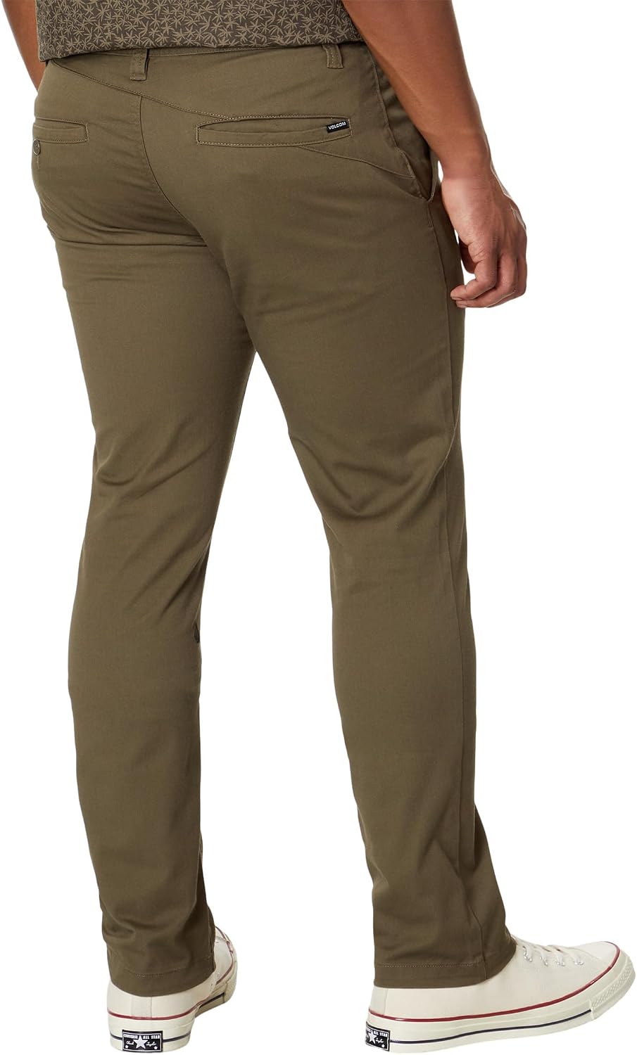 Volcom Men's Frickin Slim Chino Pant Bison