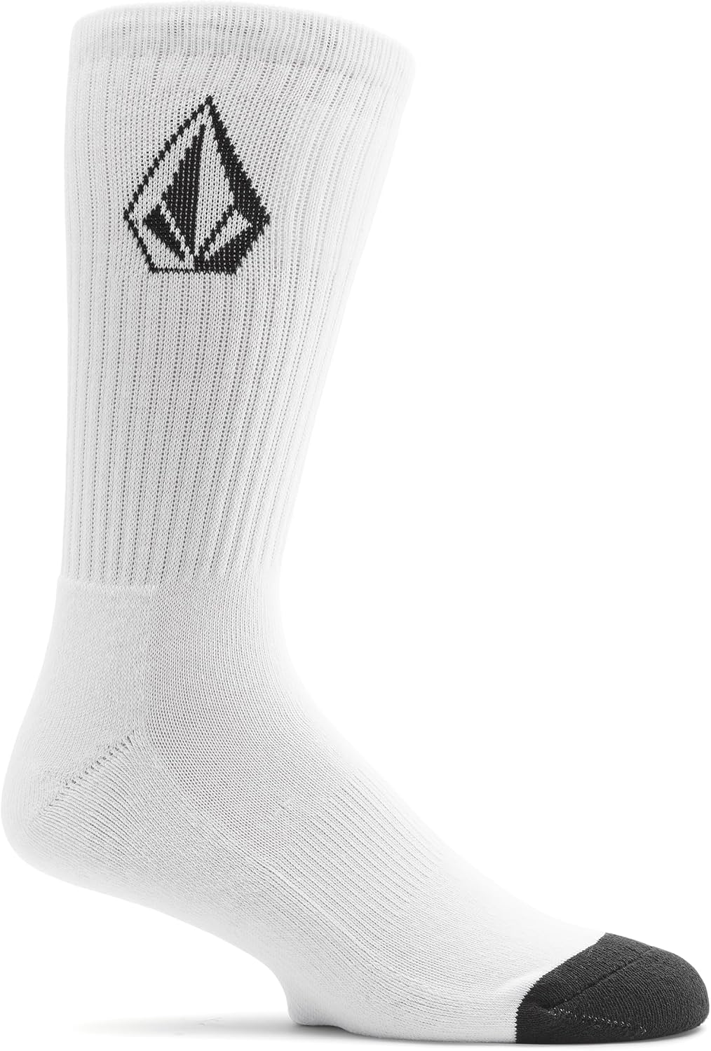 Volcom Men's Full Stone Sock 3-Pack White