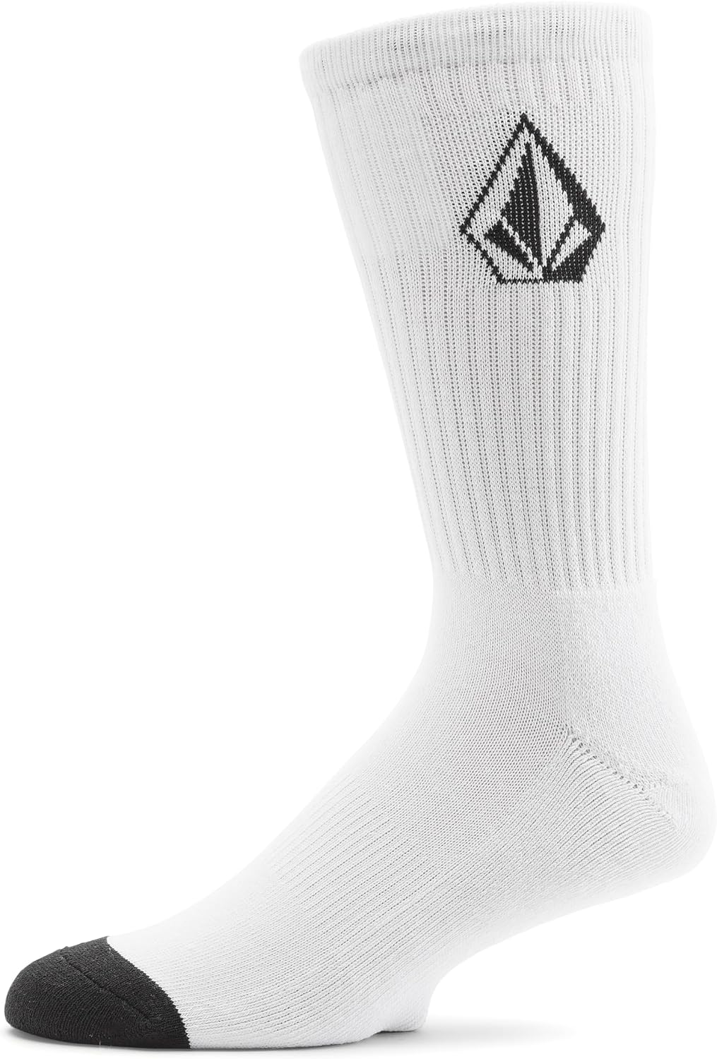 Volcom Men's Full Stone Sock 3-Pack White