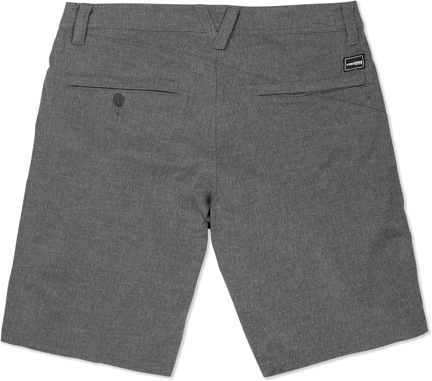 Volcom Men's Regular Frickin Cross Shred 20" Hybrid Water Repellent Short Charcoal Heather