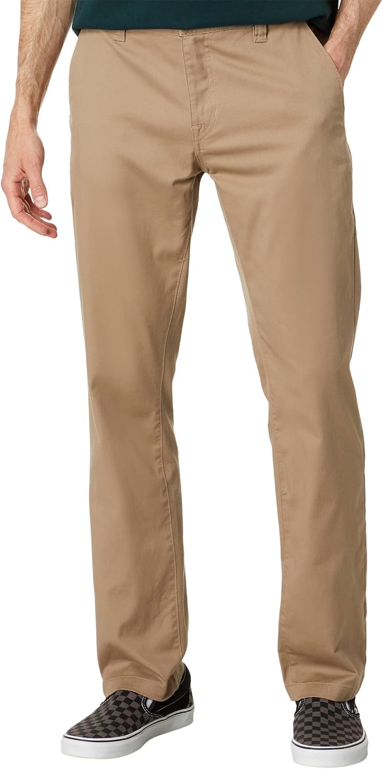 Volcom Men's Frickin Slim Chino Pant Khaki B