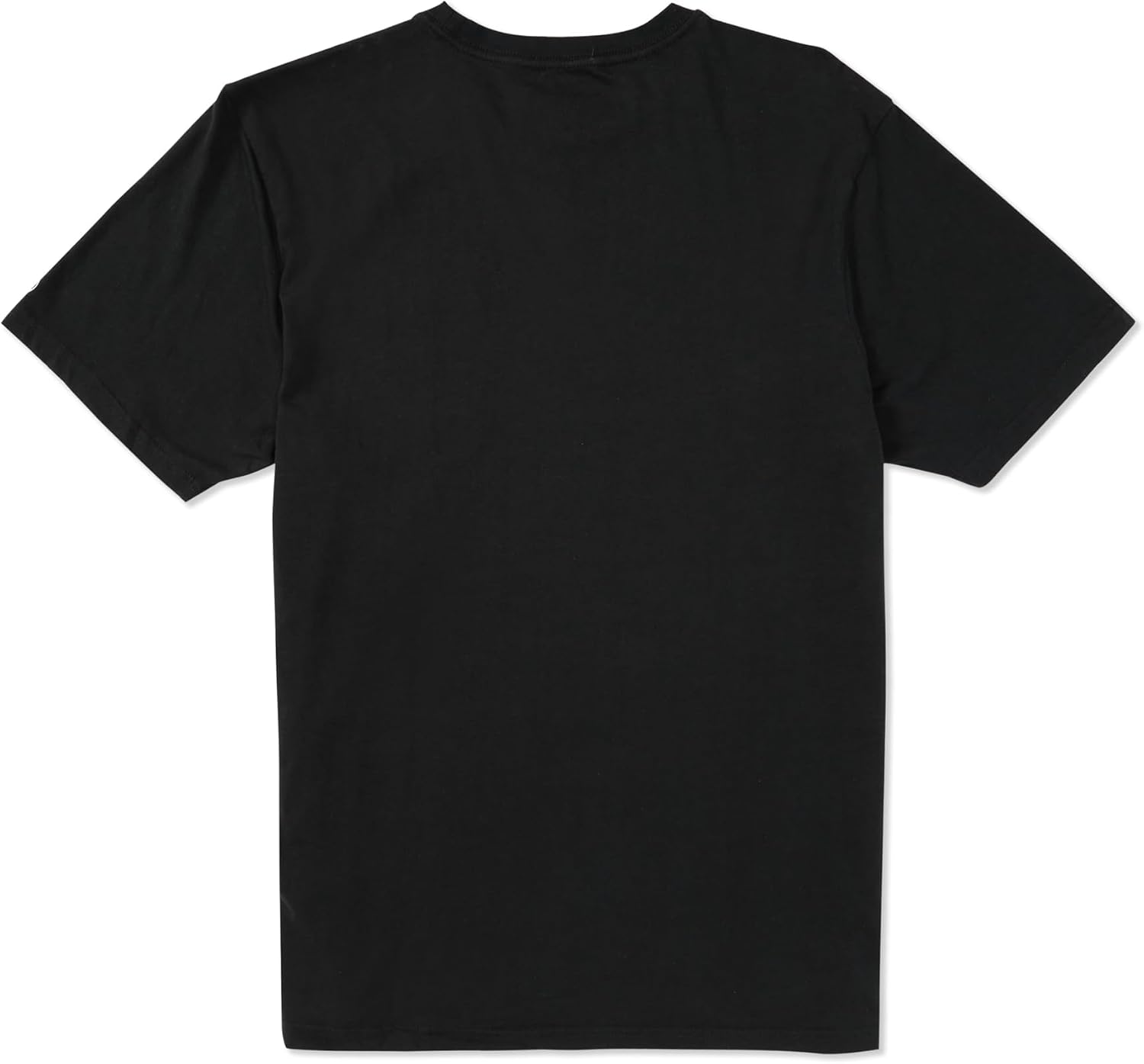 Volcom Men's Solid Stone Modern Fit Short Sleeve Tee Black Black