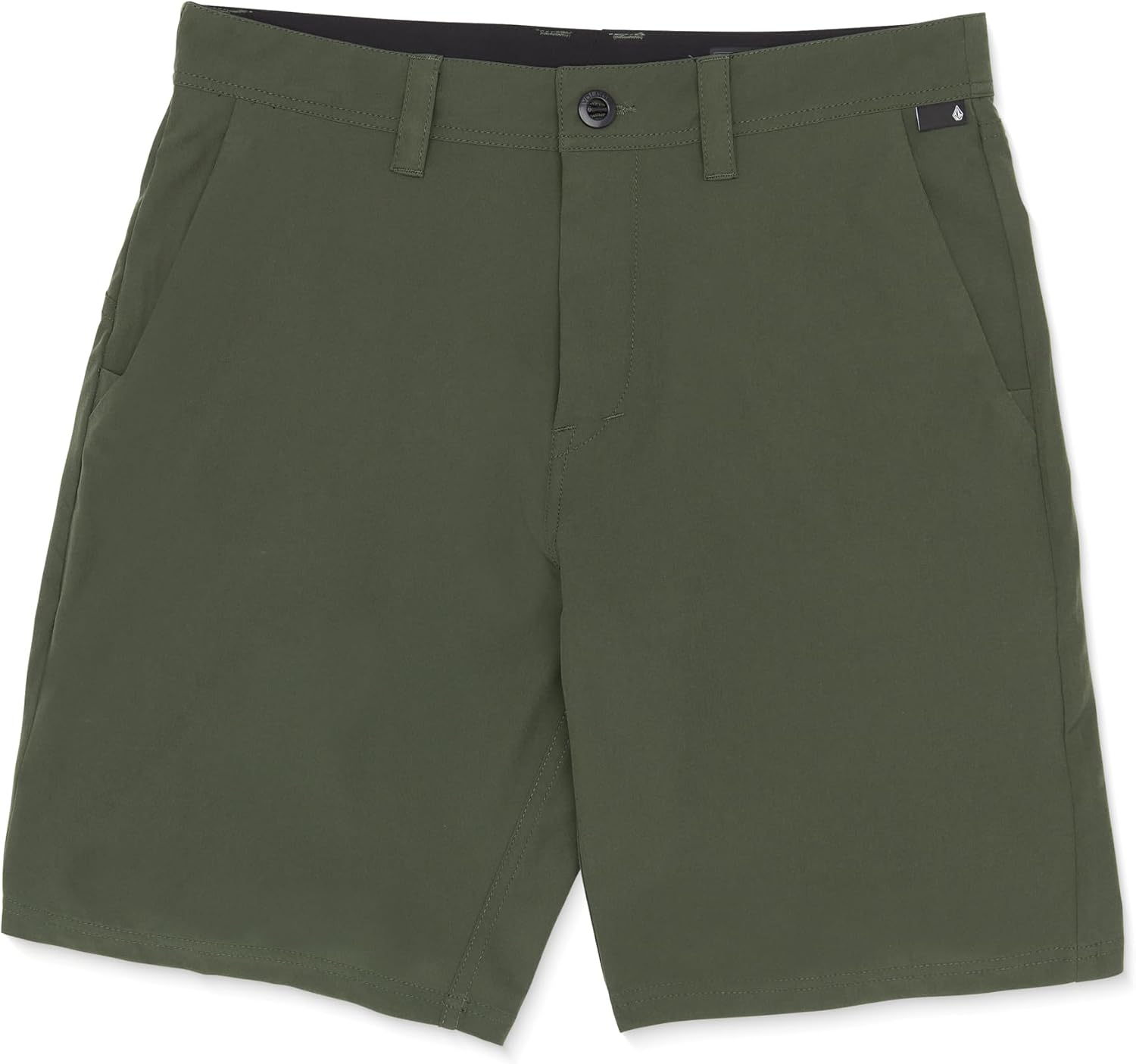 Volcom Men's Regular Frickin Cross Shred 20" Hybrid Water Repellent Short Squadron Green