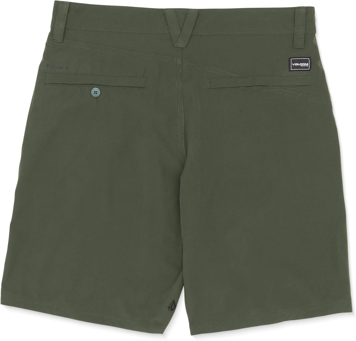 Volcom Men's Regular Frickin Cross Shred 20" Hybrid Water Repellent Short Squadron Green