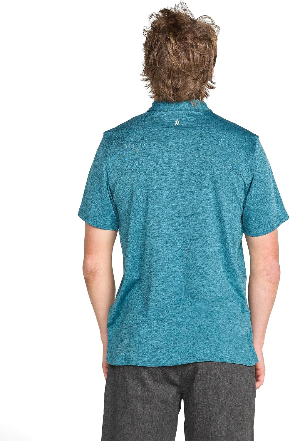 Volcom Men's Wowzer Hazard Performance Golf Polo Hydro Hodad
