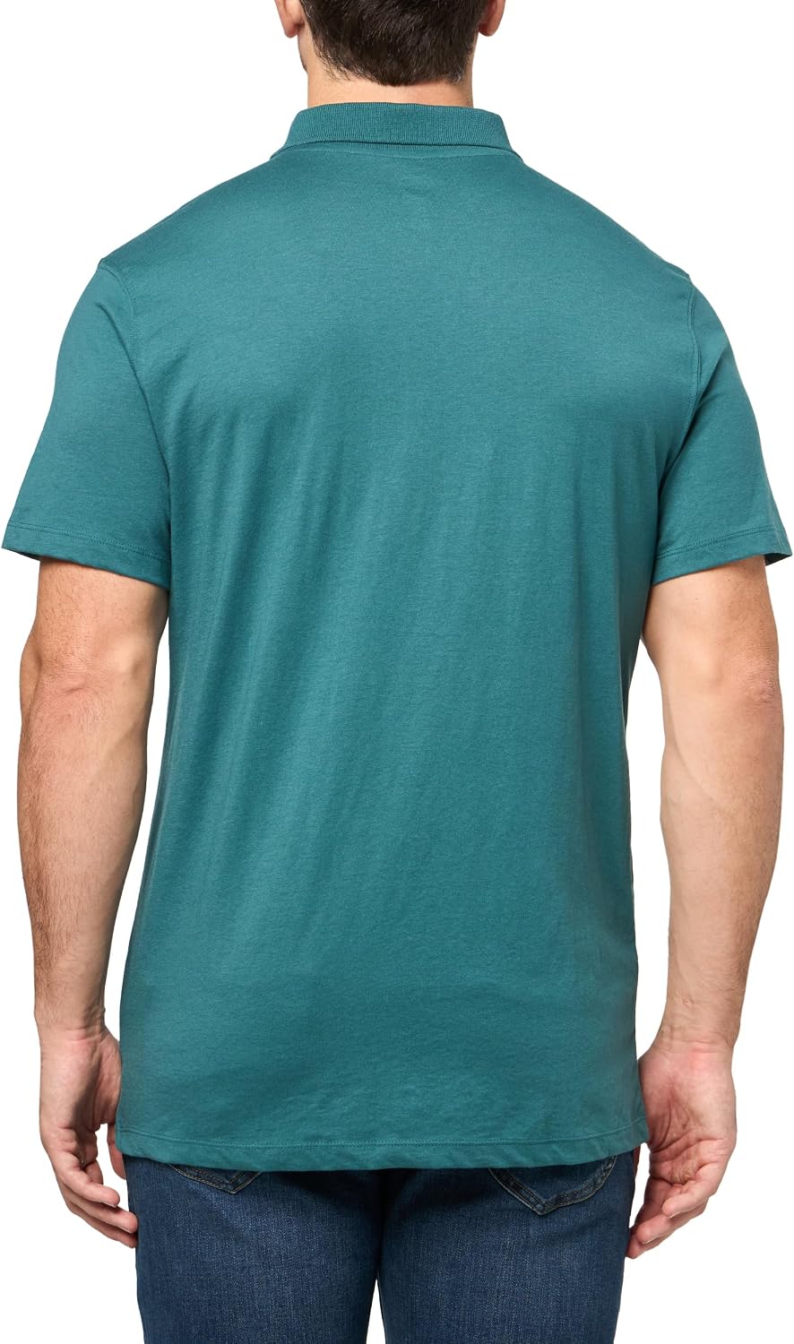 Volcom Short Sleeve Polo Shirt – Classic Fit, Soft Cotton Blend, Modern Casual Style Cosmic Blue