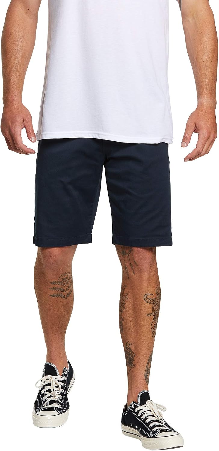Volcom Men's Modern Fit 21" Chino Short Bluenight