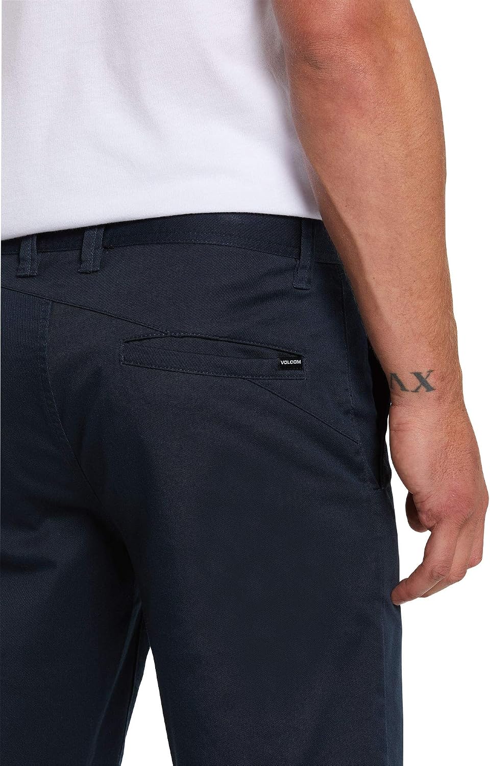 Volcom Men's Modern Fit 21" Chino Short Bluenight