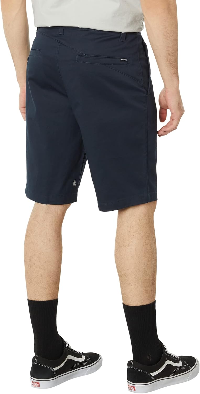 Volcom Men's Modern Fit 21" Chino Short Dark Navy