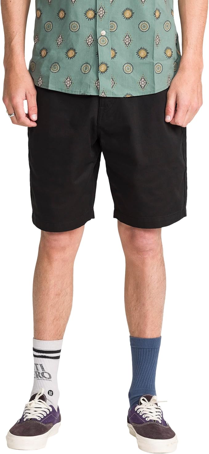 Volcom Men's Frickin Drifter 20" Chino Walk Short Black