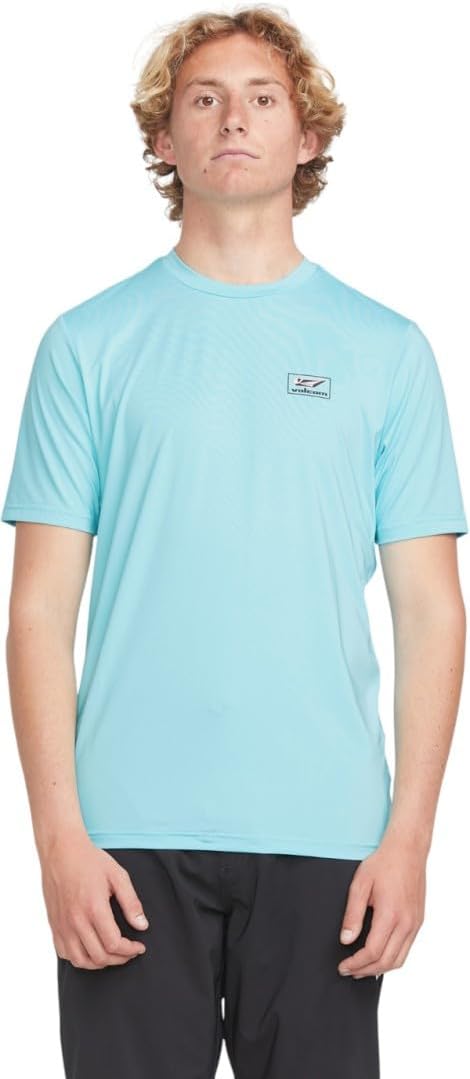 Volcom Deadly Stones Short Sleeve Rashguard Resin Blue Modstone