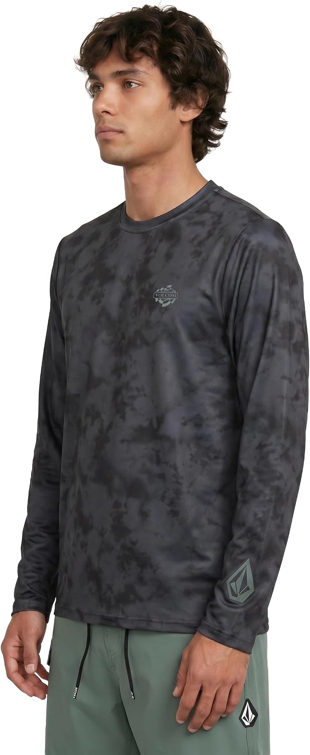 Volcom Taunt Loose Fit Long Sleeve Rashguard Stealth