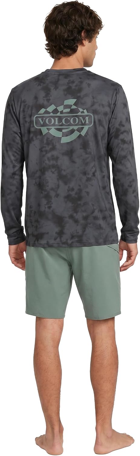 Volcom Taunt Loose Fit Long Sleeve Rashguard Stealth