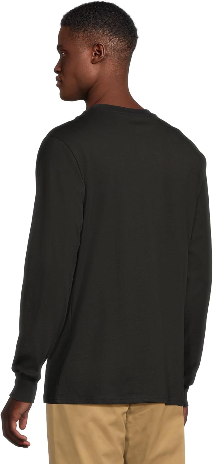 Volcom Men's Long Sleeve Workwear T-Shirt Black