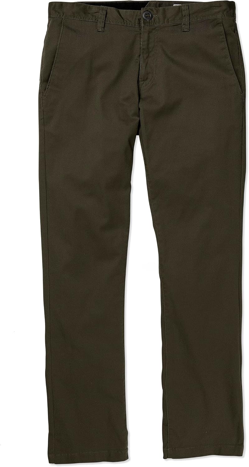 Volcom Men's Frickin Slim Chino Pant Wren 1