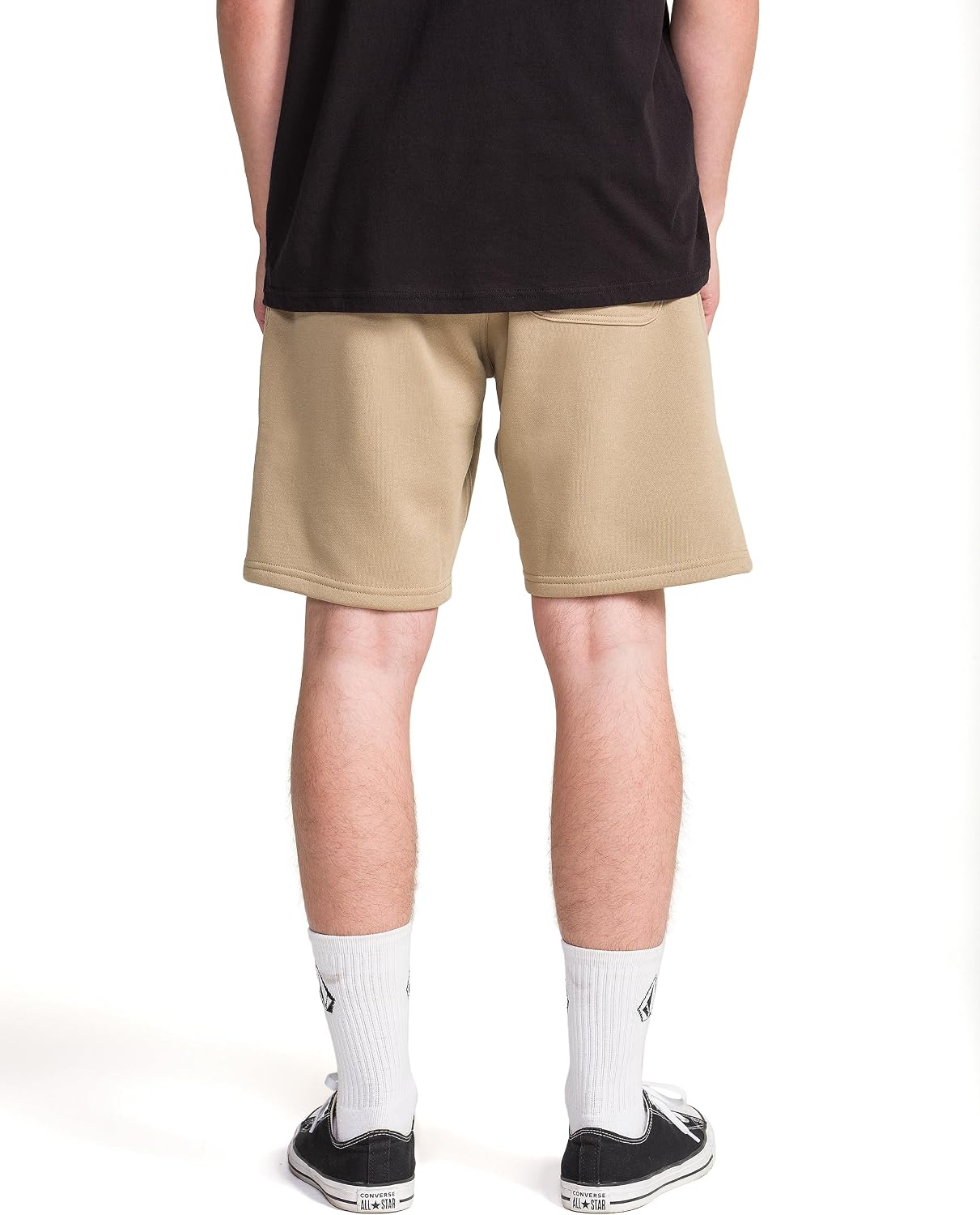 Volcom Men's Frickin Elastic Waist 19" Chino Short Khaki
