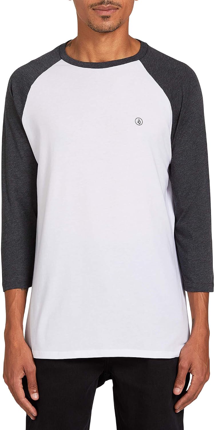 Volcom Men's Solid Stone Modern Fit Short Sleeve Tee initial