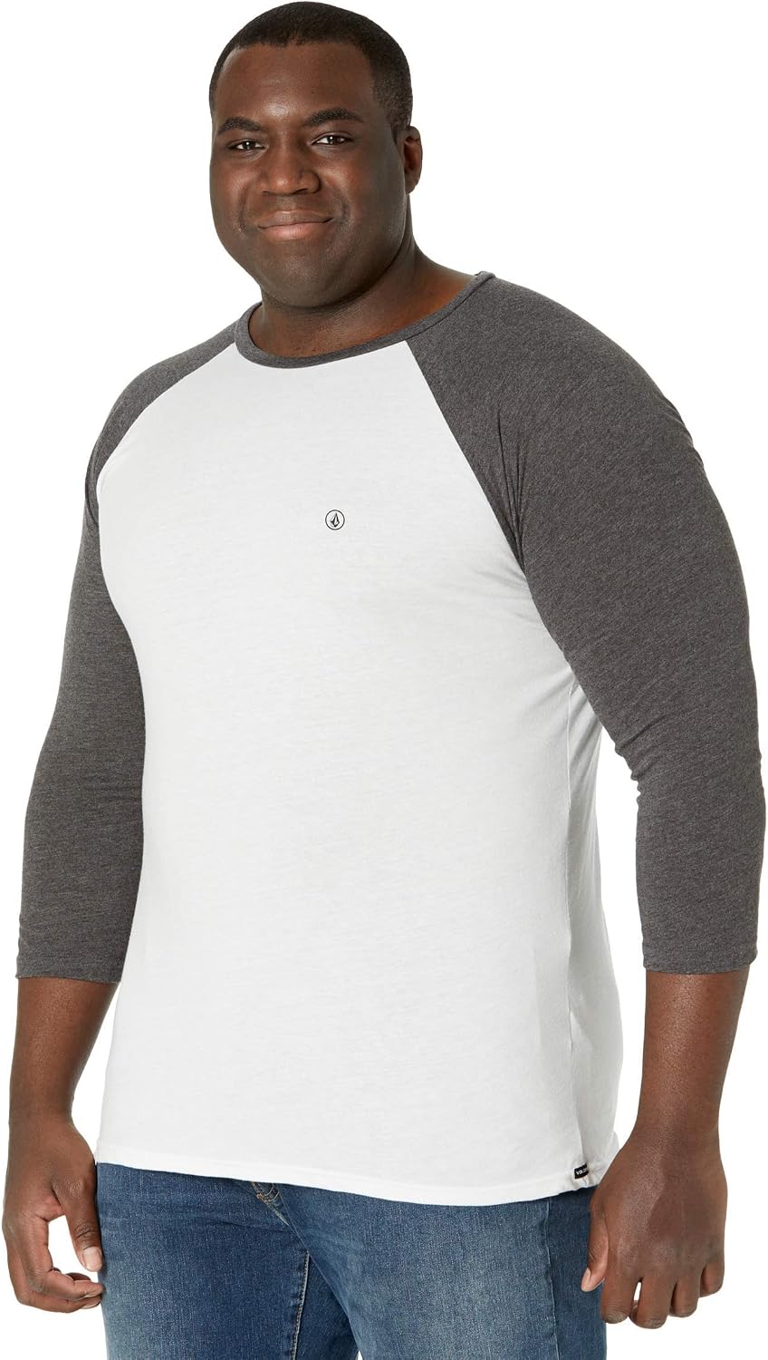 Volcom Men's Solid Stone Modern Fit Short Sleeve Tee initial