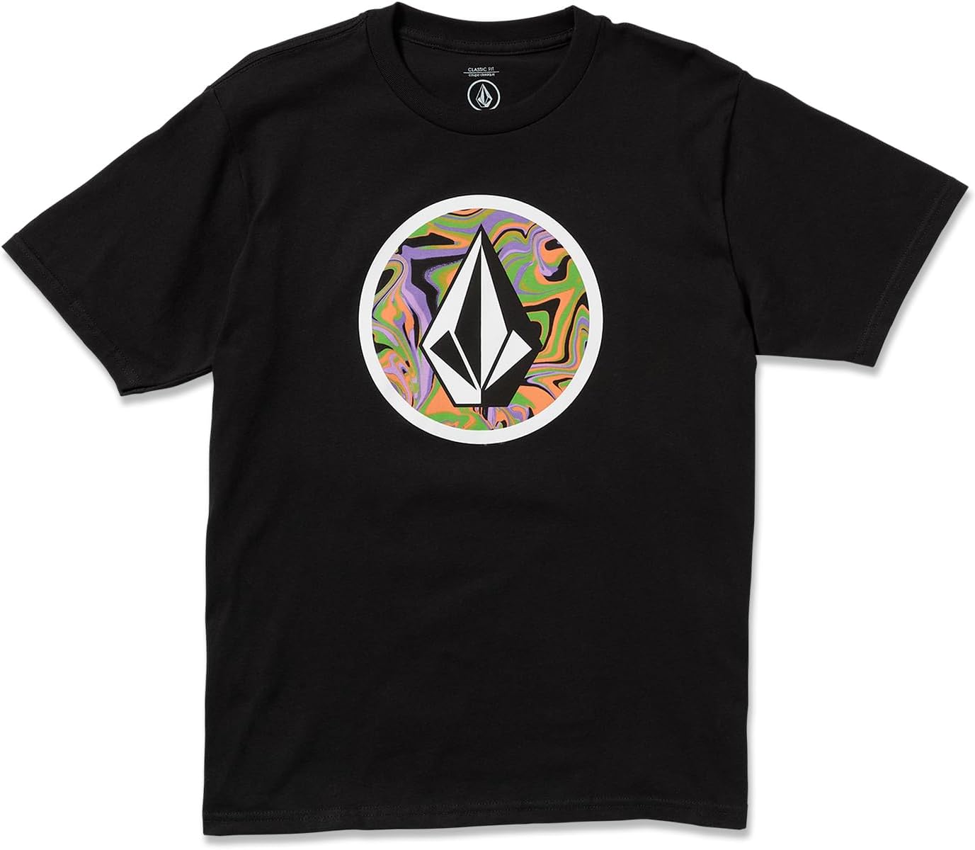 Volcom Men's Circle Stone SST Black New