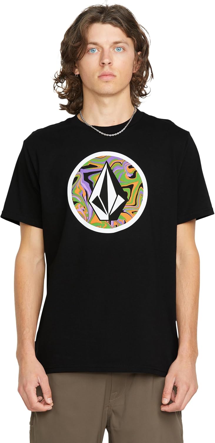 Volcom Men's Circle Stone SST Black New