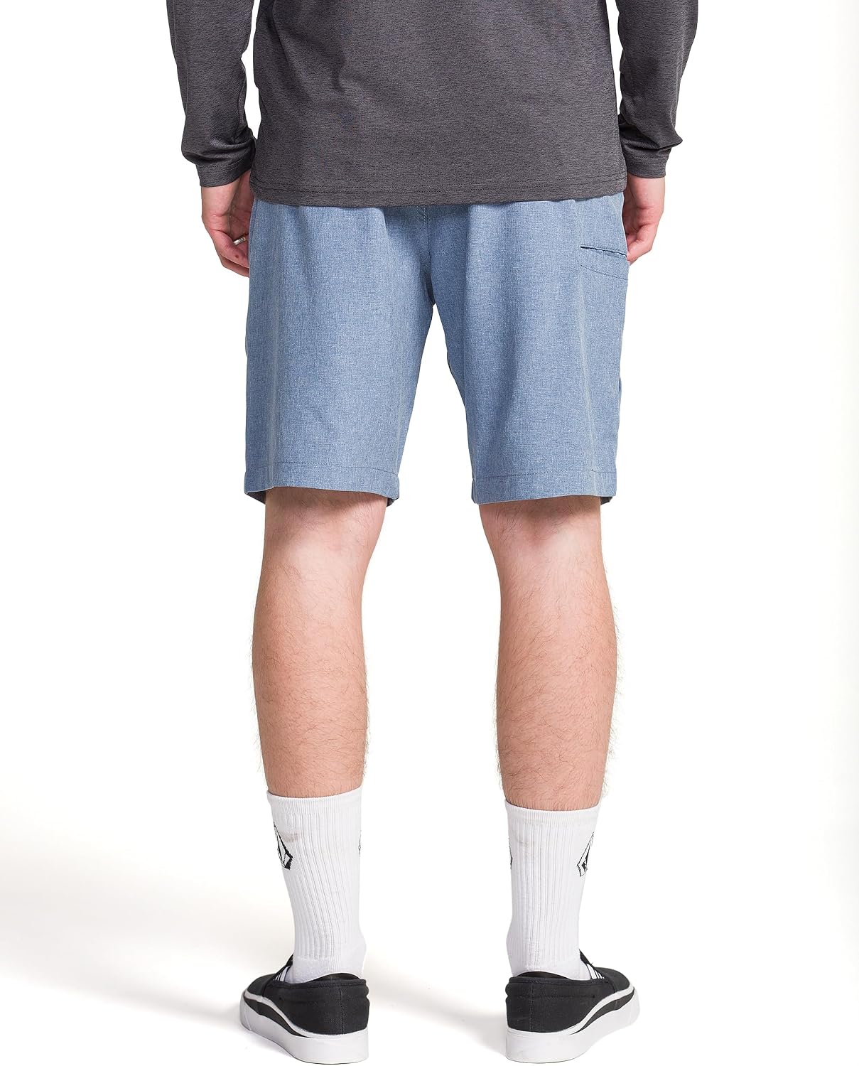 Volcom Men's Kerosene 21" Hybrid Chino Shorts Quick-Dry Stretch Fabric Niagara