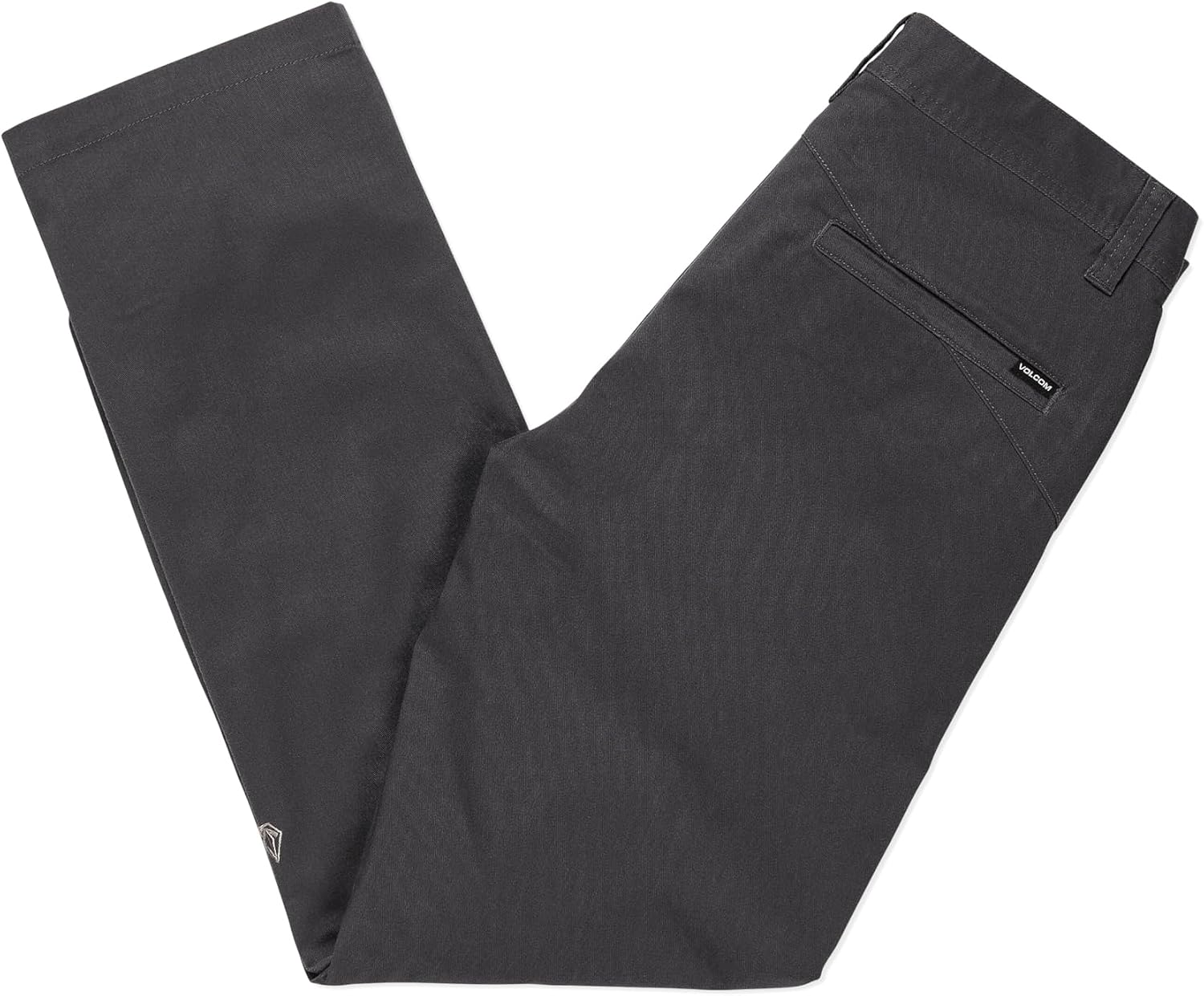 Volcom Men's Frickin Slim Chino Pant Charcoal